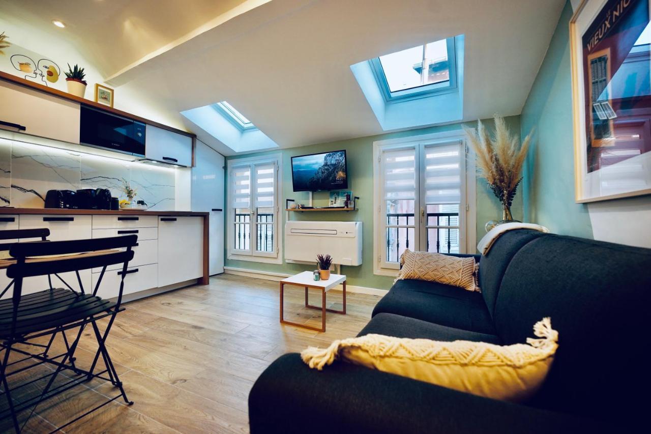 New ! Superbe Studio Vieux Nice - Climatise Exterior foto