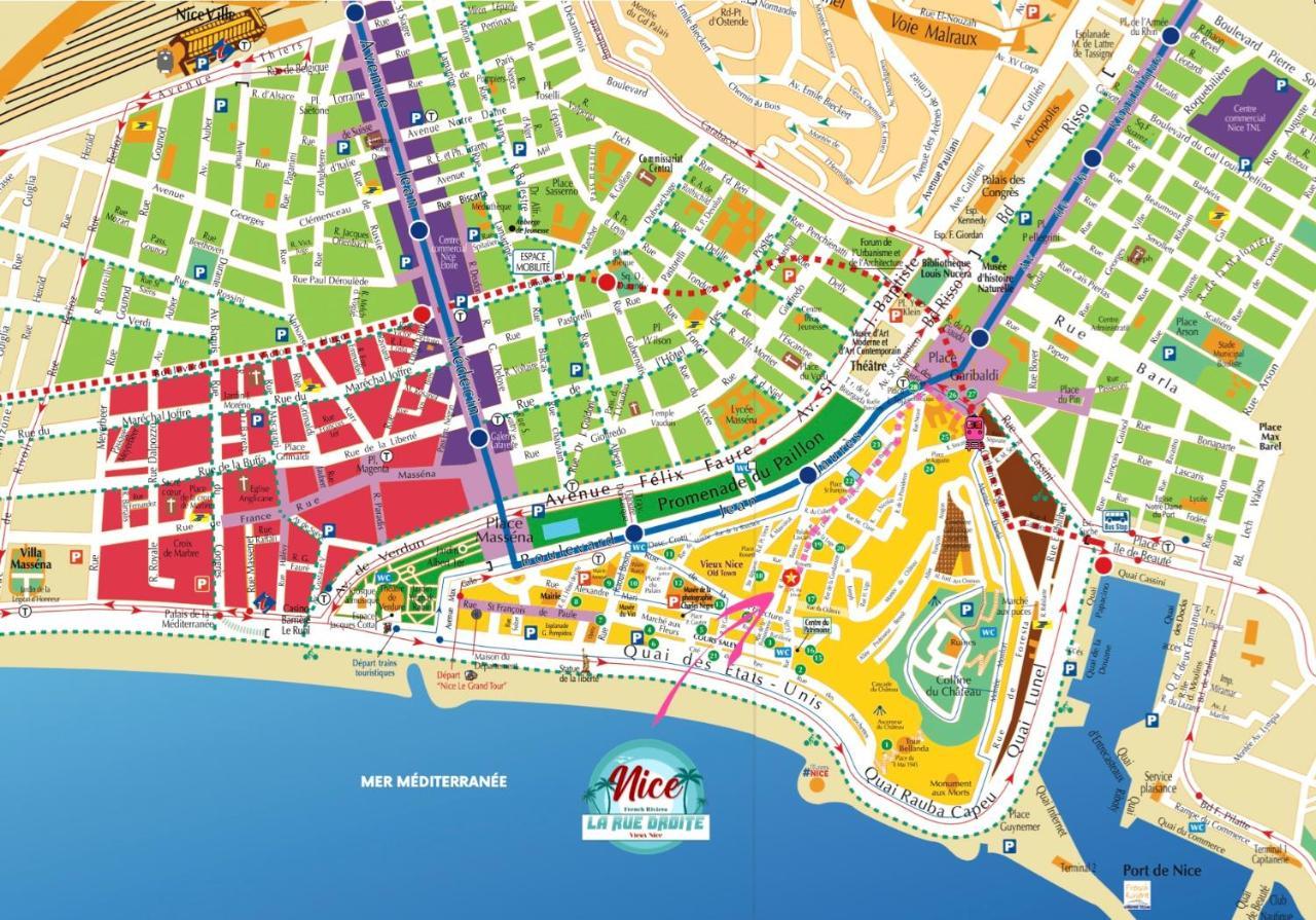 New ! Superbe Studio Vieux Nice - Climatise Exterior foto